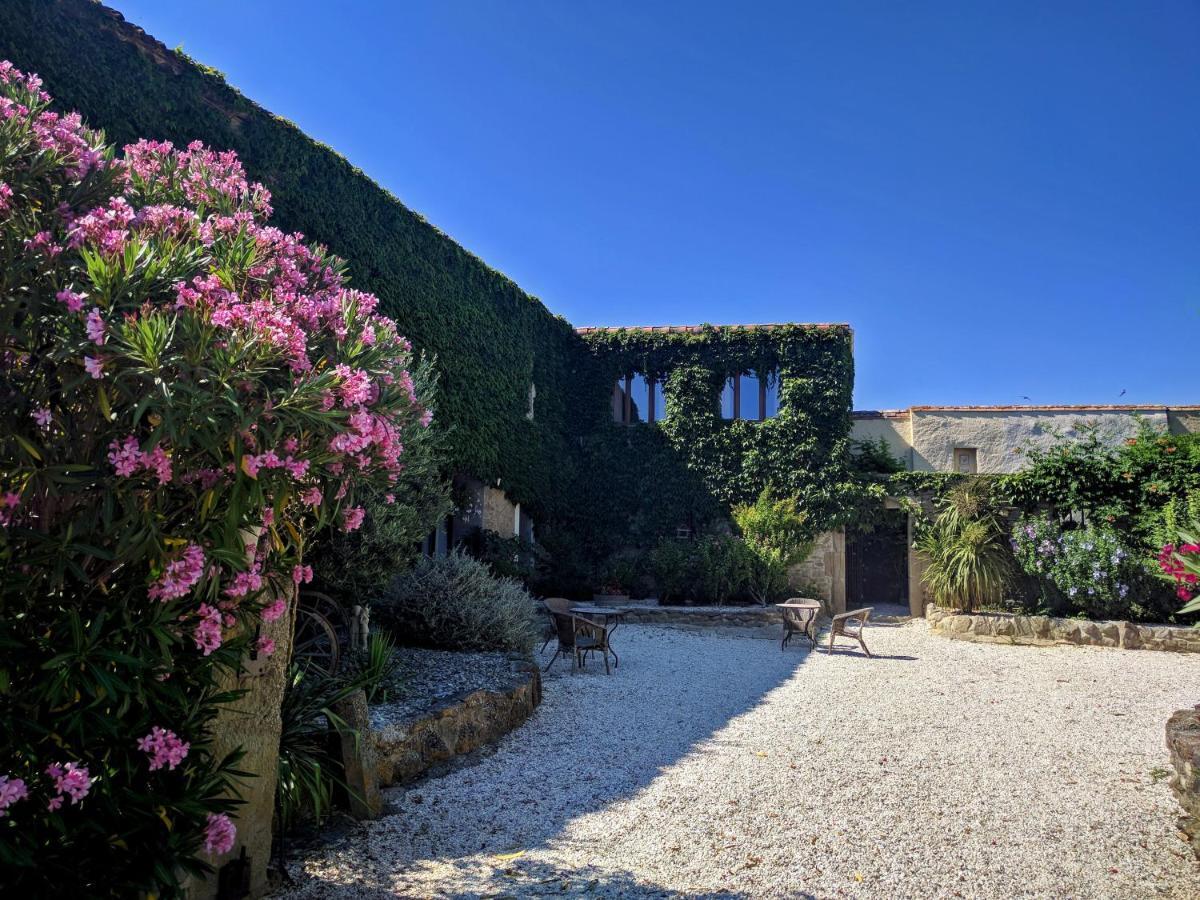 Gasthaus Domaine De Palatz Laure-Minervois Exterior foto